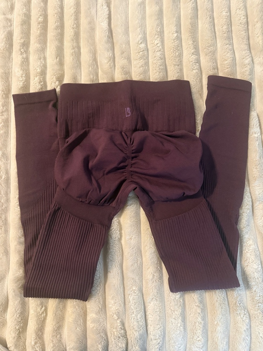 BuffBunny waterfall Leggings - Plum - Picture 2 of 7